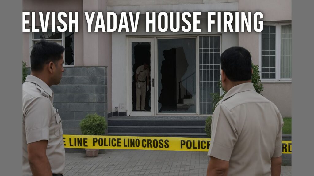 Elvish Yadav House Firing
