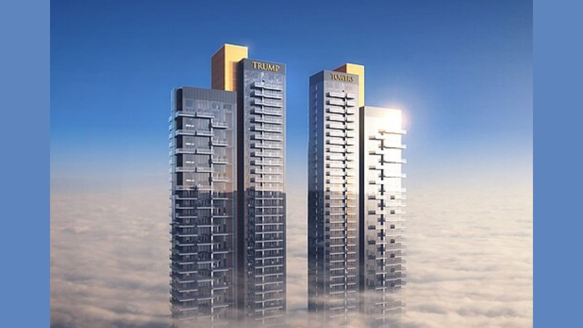 गुरुग्राम के सेक्टर 65 में स्थित ट्रंप टावर्स दिल्ली-एनसीआर की दो शानदार ऊंची इमारतें, जो भारत में प्रीमियम लग्ज़री रेजिडेंशियल प्रोजेक्ट का प्रतीक हैं।